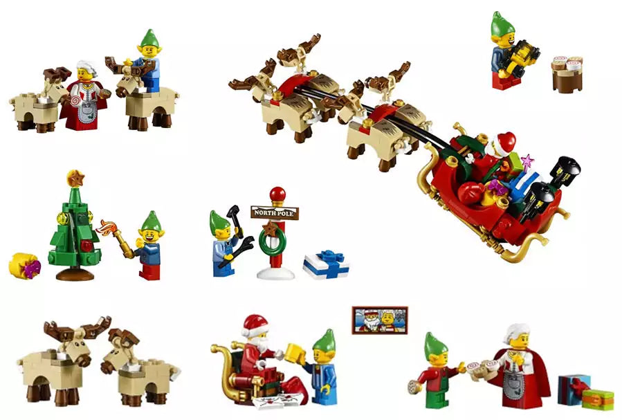 LEGO Creator 10245 Weihnachtliche Werkstatt