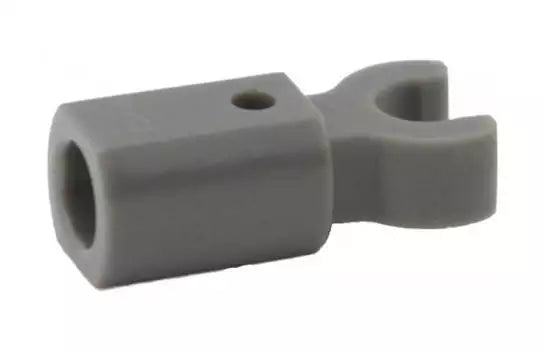 LEGO Stangen 11090 Griffhand mit Loch, dunkelgrau