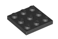 LEGO Platten 11212 Platte 3x3, schwarz