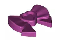 LEGO Friends Zubehör 11618 Haarschleife, magentarot