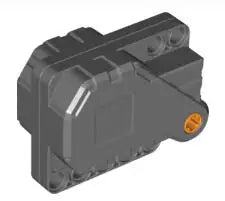 LEGO Technic 12787c01 Rückziehmotor 6x5x3, dunkelgrau