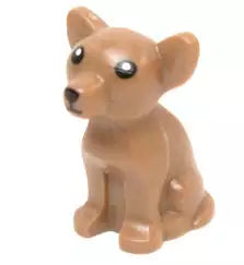 LEGO Tiere 12888pb01 Chiwawa Hund, mitteldunkel fleischfarben