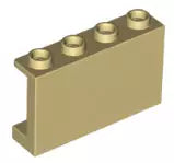 LEGO Wandelemente 14718 Paneel 1x4x2, beige