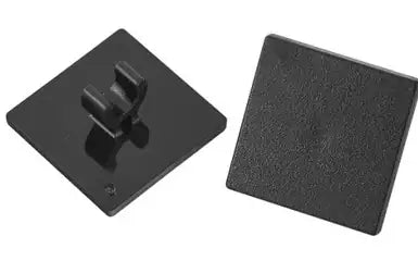 LEGO Verkehrszeichen 15210 Schild quadratisch mit Clip, schwarz
