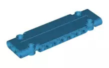LEGO Technic 15458 Paneel Platte (1x3x11), dunkel-azurblau