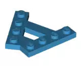 LEGO Sonderplatten 15706 Keilplatte A-Form, dunkel-azurblau