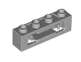 LEGO Waffen 16968 Disk Shooter 1x4, hellgrau
