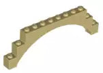 LEGO Steine 18838 Bogenstein 1x12x3, beige