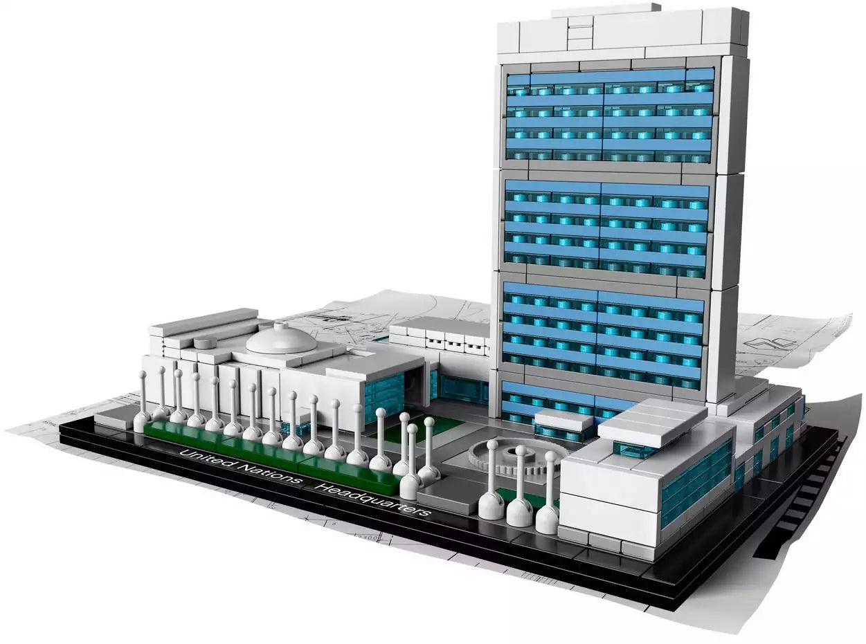 LEGO Architecture 21018 UN-Hauptquartier, Inhalt