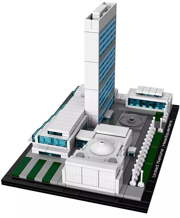 LEGO Architecture 21018 UN-Hauptquartier, Detail 2