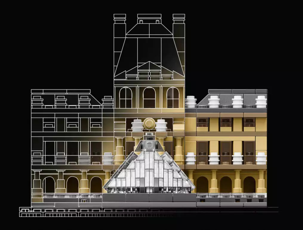 LEGO Architecture 21024 Louvre
