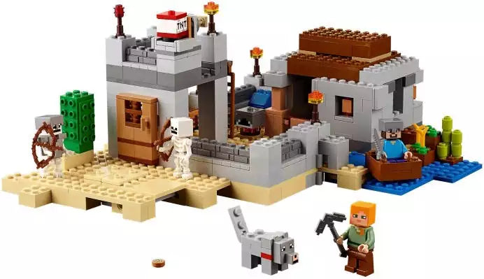 LEGO Minecraft 21121 Der Wüstenaußenposten