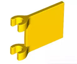 LEGO Flaggen 2335 Flagge 2x2, gelb