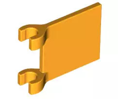 LEGO Flaggen 2335 Flagge 2x2, knallhellorange