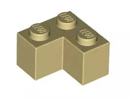LEGO Steine 2357 Eckstein 2x2, beige