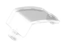 LEGO Technic 24116 Paneel, gebogen (3x6x3), transparent-klar