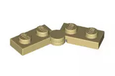 LEGO Gelenke 2429c01 Gelenkplatte 1x4, beige