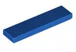 LEGO Fliesen 2431 Fliese 1x4, blau
