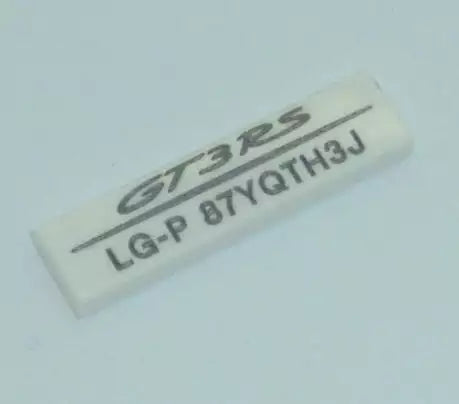 LEGO Fliesen 2431pb429 Fliese 1x4, weiß mit Porsche 911 GT3 RS Seriennummer: LG-P 87YQTH3J