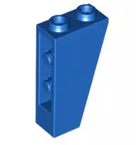 LEGO Schrägsteine 2449 Dachstein invers 75° 2x1x3, blau