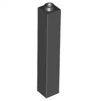 LEGO Steine 2453b Stein 1x1x5, schwarz