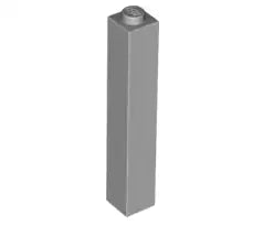 LEGO Steine 2453b Stein 1x1x5, hellgrau