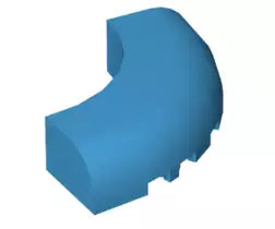 LEGO Sondersteine 24599 Bogenstein 5x5x1, dunkel-azurblau