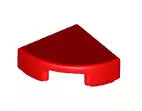 LEGO Fliesen 25269 Fliese 1x1 Viertelkreis, rot