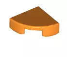 LEGO Fliesen 25269 Fliese 1x1 Viertelkreis, orange
