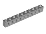 LEGO Technic 2730 Technikstein 1x10, hellgrau