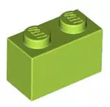LEGO Steine 3004 Stein 2x1, lindgrün