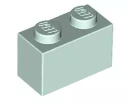 LEGO Steine 3004 Stein 2x1, hell-aqua