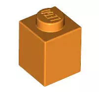 LEGO Steine 3005 Stein 1x1, orange