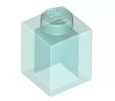 LEGO Steine 3005 Stein 1x1, transparent-hellblau