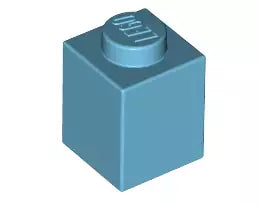 LEGO Steine 3005 Stein 1x1, mittel-azurblau