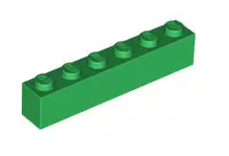LEGO Steine 3009 Stein 1x6, grün