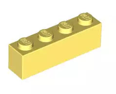 LEGO Steine 3010 Stein 1x4, knallhellgelb