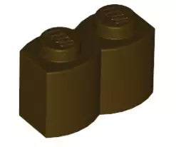 LEGO Sondersteine 30136 Palisandenstein 1x2, dunkelbraun