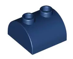 LEGO Sondersteine 30165 Bogenstein 2x2 mit 2 Noppen, dunkelBlau