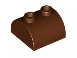 LEGO Sondersteine 30165 Bogenstein 2x2 mit 2 Noppen, rotbraun