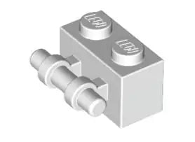 LEGO Gelenke 30236 Scharnierstein mit Bügelstange 2x1, weiß
