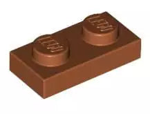 LEGO Platten 3023 Platte 1x2, hellbraun