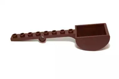 LEGO Sonderplatten 30275 Katapult-Platte 1x8, rotbraun