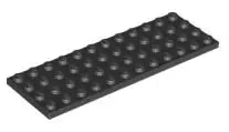 LEGO Platten 3029 Platte 4x12, schwarz