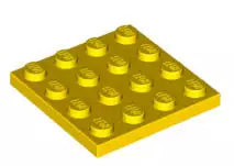 LEGO Platten 3031 Platte 4x4, gelb