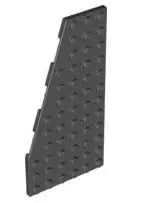 LEGO Sonderplatten 30355 Keilplatte 6x12 Links, schwarz