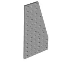 LEGO Sonderplatten 30356 Keilplatte 6x12 Rechts, hellgrau