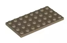 LEGO Platten 3035 Platte 4x8, dunkelbeige