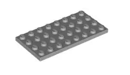 LEGO Platten 3035 Platte 4x8, hellgrau