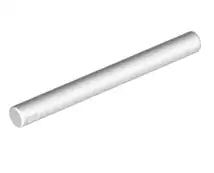LEGO Stangen 30374 Stab 4L, weiß